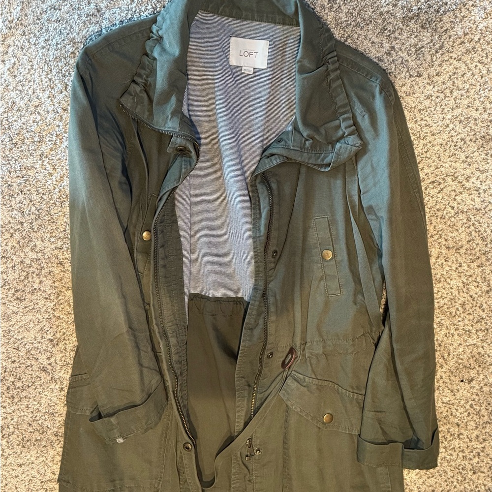 LOFT Olive Green Jacket